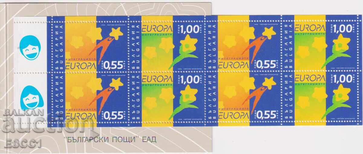 Καθαρές γραμματόσημες σε καρτελάκι Ευρώπη ΣΕΠΤ 2006 από Βουλγαρία