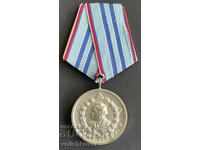 41257 Βουλγαρία μετάλλιο 15ετ. Υπηρεσία στο Υπουργείο Εσωτερικών Πυροσβεστική Ασφάλεια