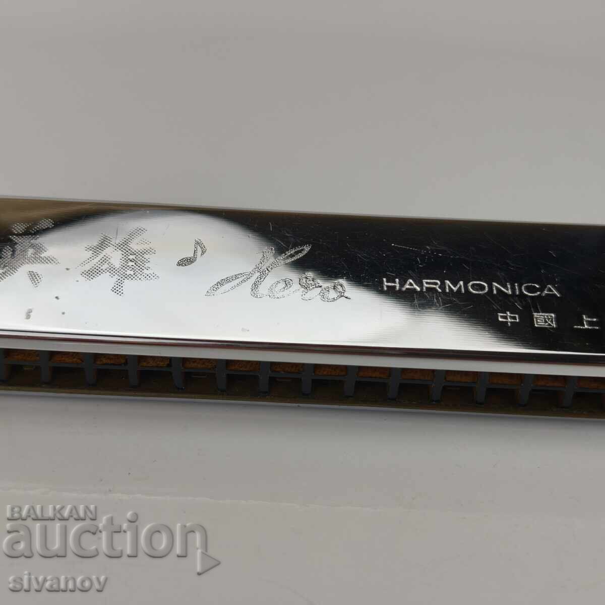Δημοπρασία Παλιό ακορντεόν Hero 48 τρύπες ξύλινο πλαίσιο Κίνα #5991
