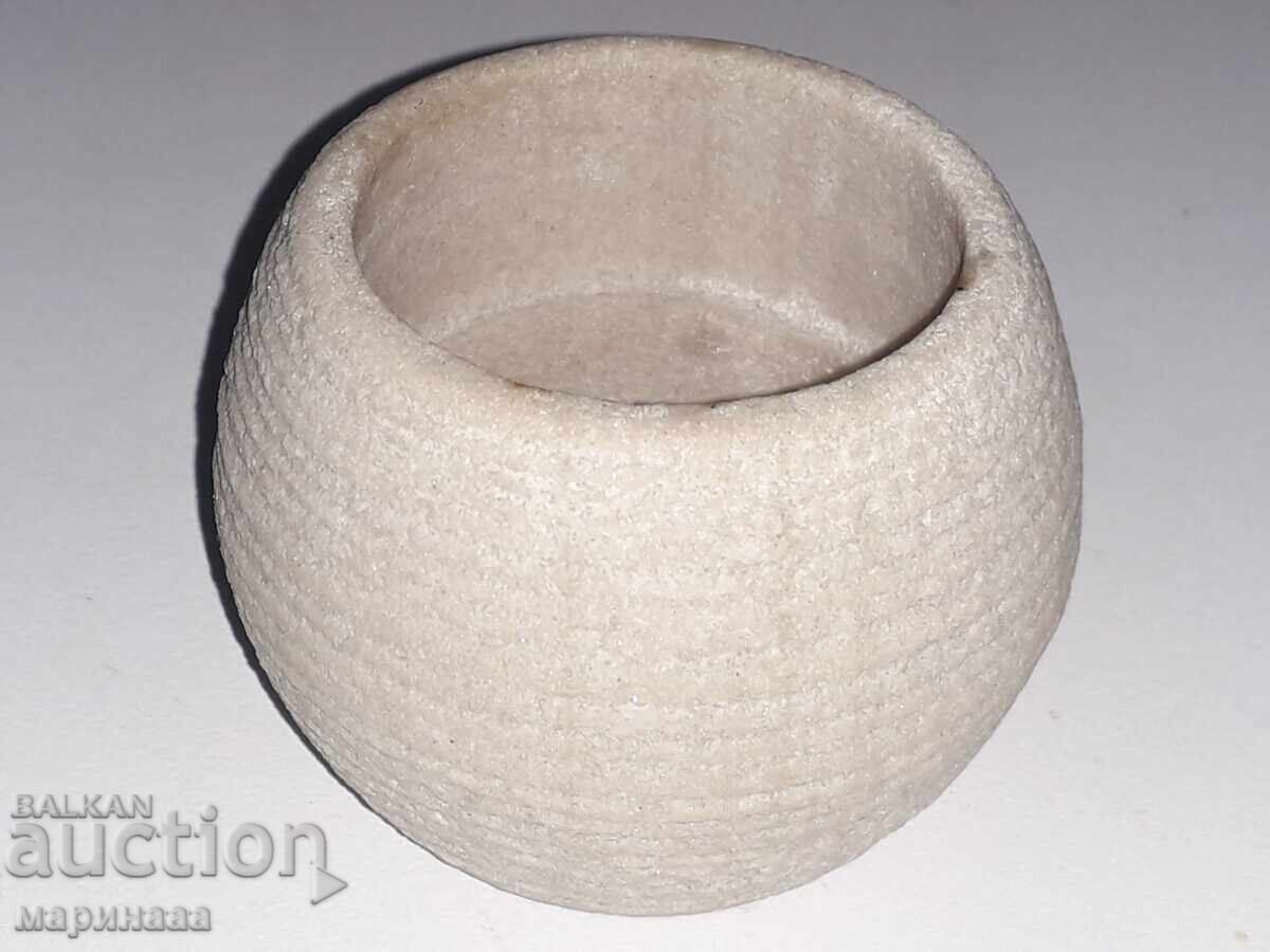 CANDLEHOLDER. MARBLE - 6