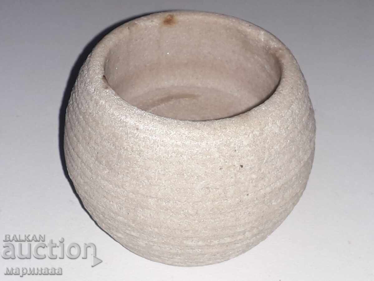 CANDLEHOLDER. MARBLE