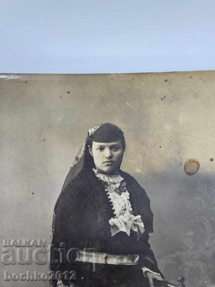 Αναγεννησιακή φωτογραφία, φωτογραφία, φορεσιά, 1913 με τιμή 18.00 BGN | € 9.20