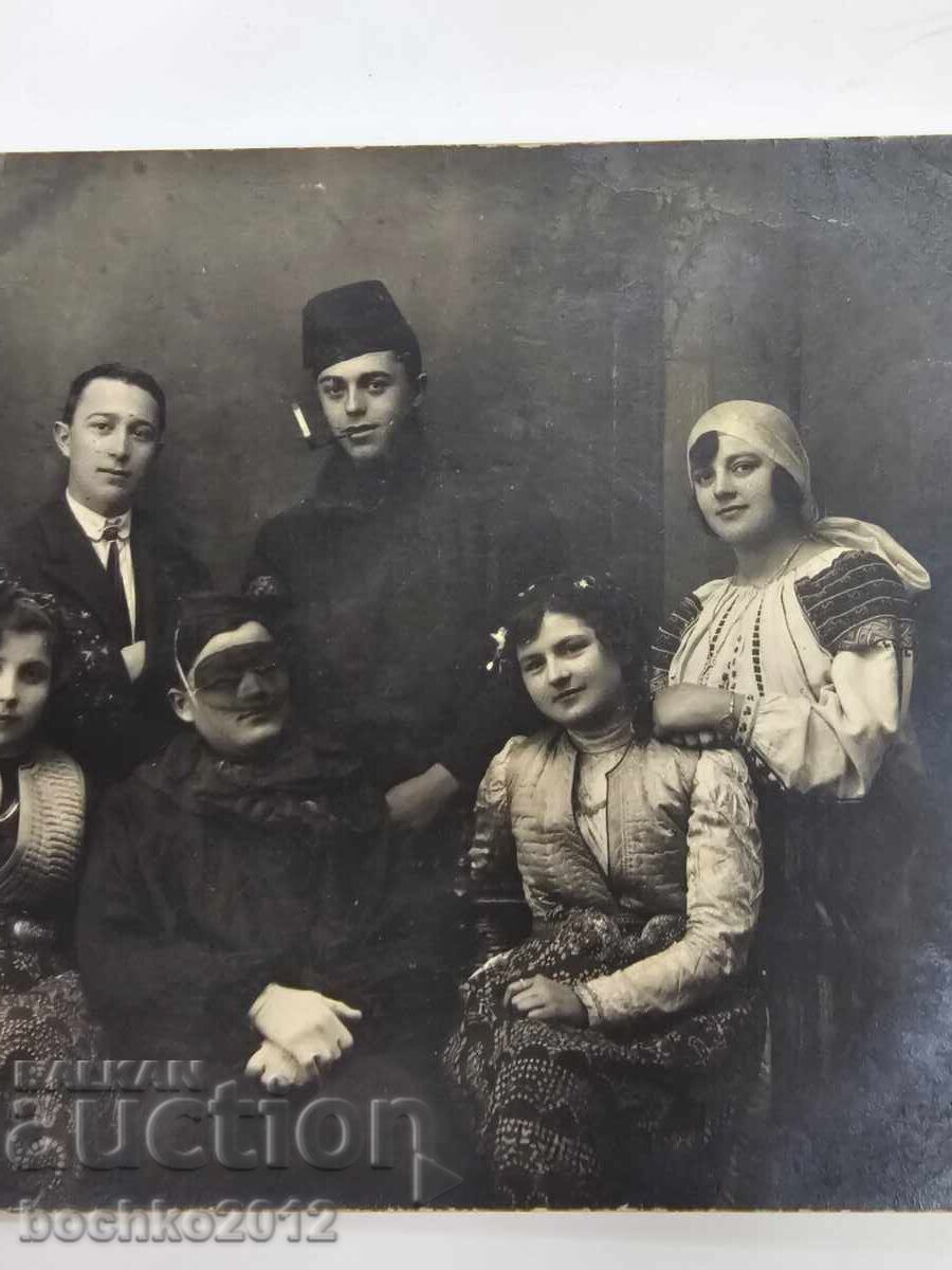 Revival photography, photo, traditional costume, paftas (belts) 1928 - 5