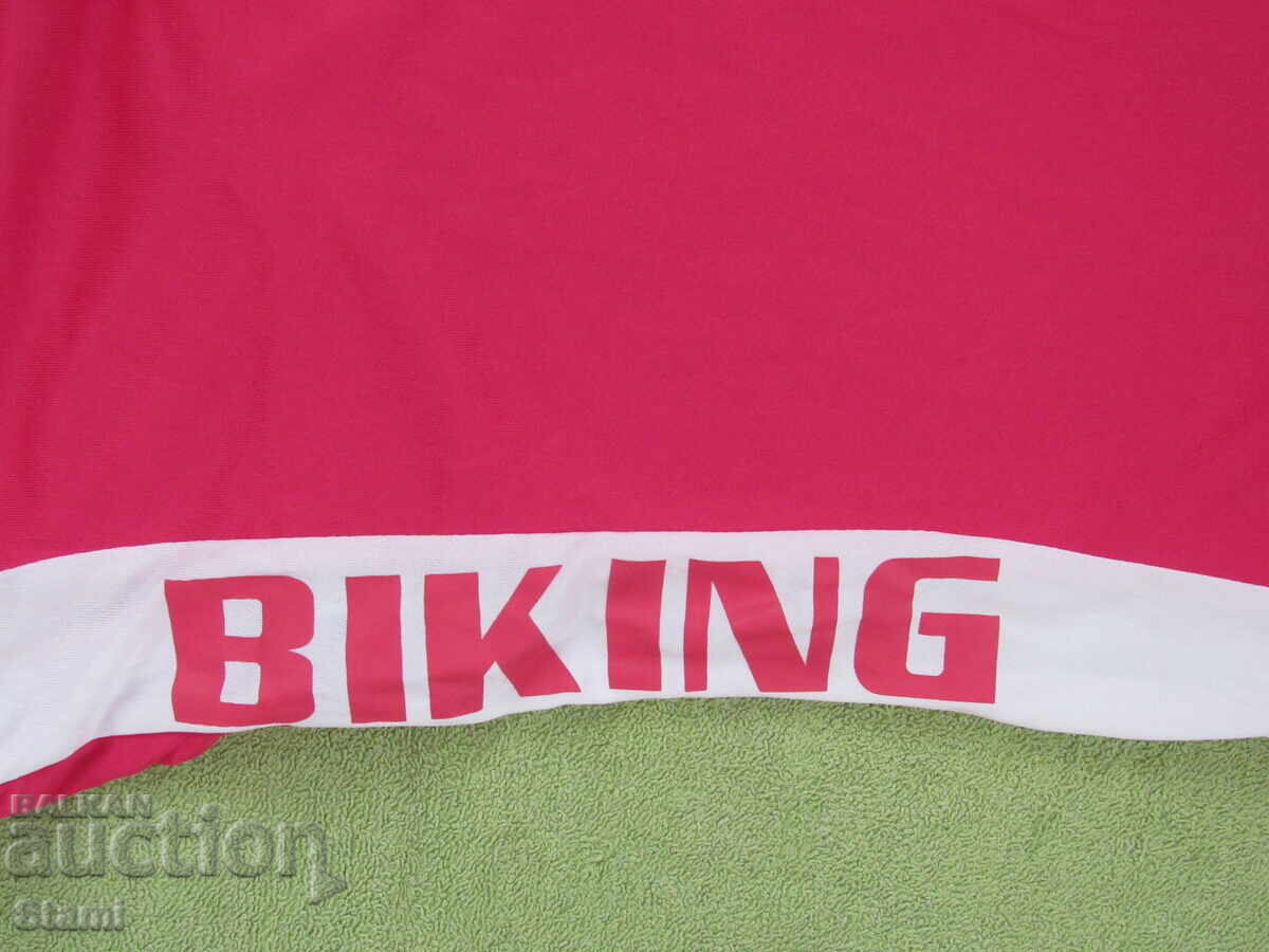 Auction  Women's cycling jersey BIKING electric color size M 40/42