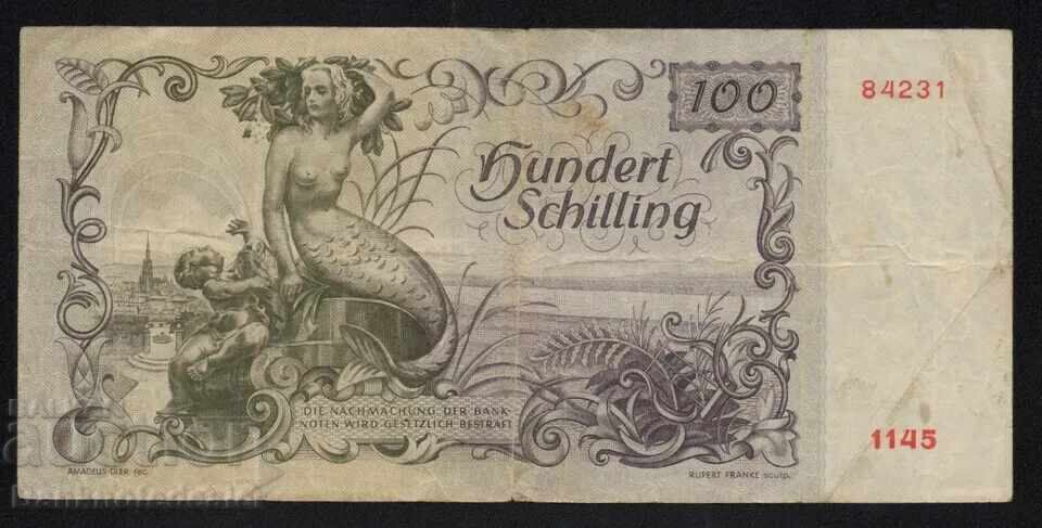 Austria 100 Schilling 1949 Pick 131 Ref 1145 with price 115.00 BGN | € 58.80