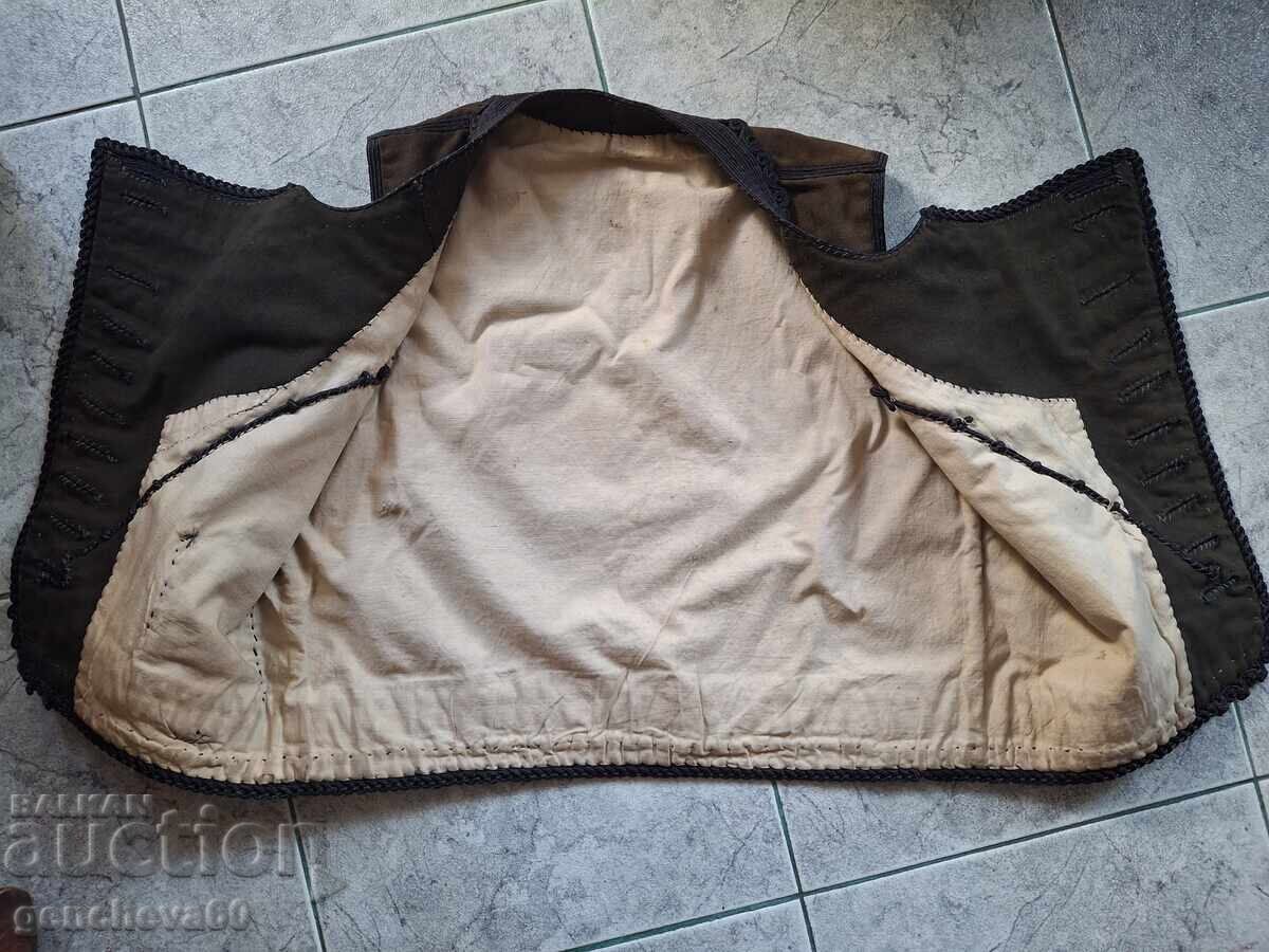 Автентичен мъжки елек с гайтани - 6