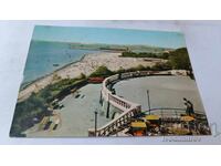 Пощенска картичка Бургас Изглед 1961