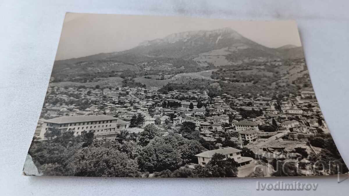 Пощенска картичка Тетевен Общ изглед 1962