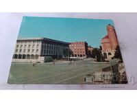 Καρτ ποστάλ Πλέβεν Πλατεία 9 Σεπτεμβρίου 1974