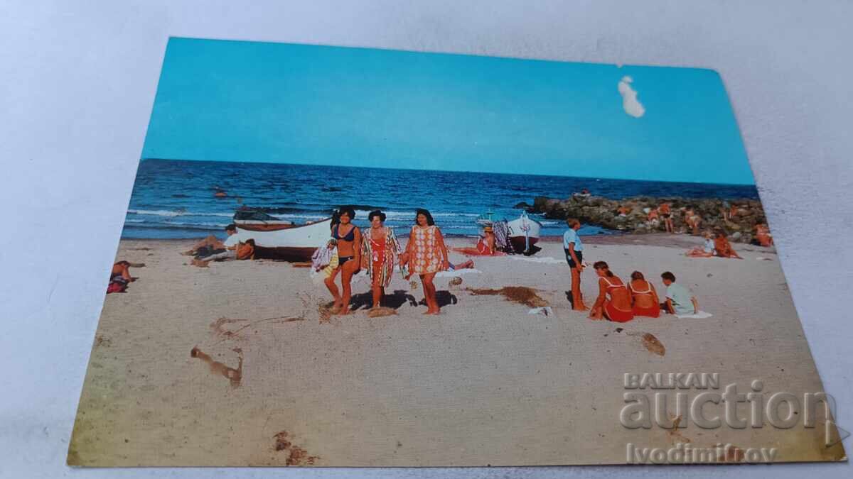 Ταχυδρομική κάρτα Πομόριε Παραλία 1977