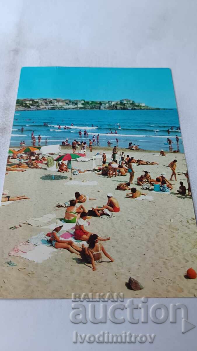 Postcard Sozopol View 1977