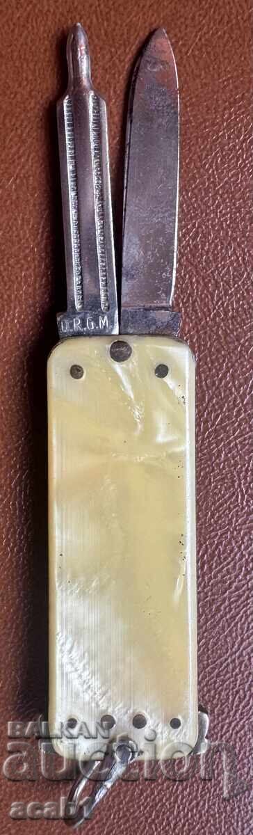 Доставка на Джобно Автоматично ножче на пружина Германия D.R.G.M.