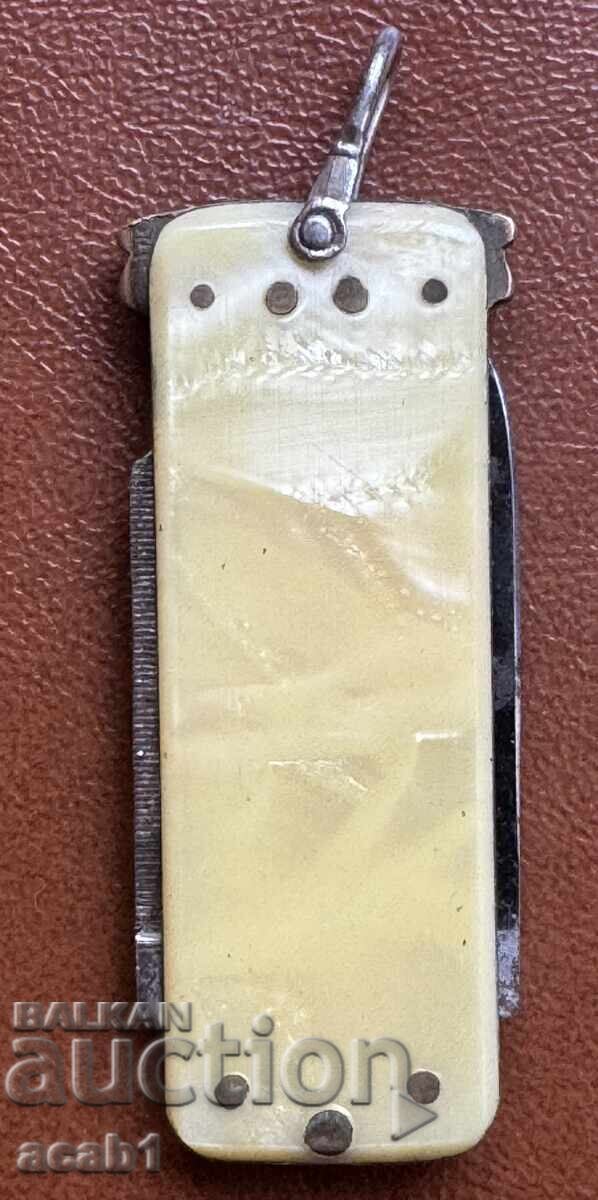 Джобно Автоматично ножче на пружина Германия D.R.G.M.