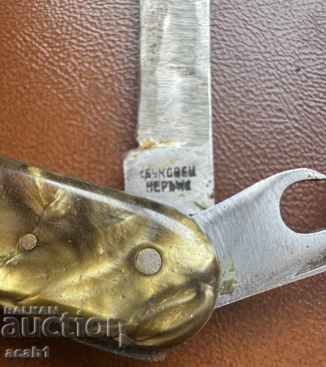 Licitație Briceag de buzunar vechi Turist Bucoveț