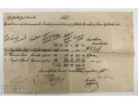 1915 ȘTAMPILĂ MUFTIU DOCUMENT VECHI