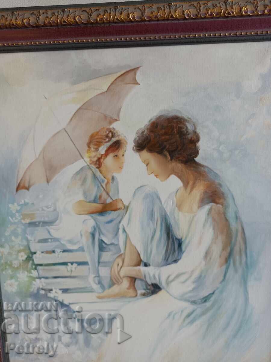 Аукцион Голяма маслена картина Аукцион Голяма маслена картина