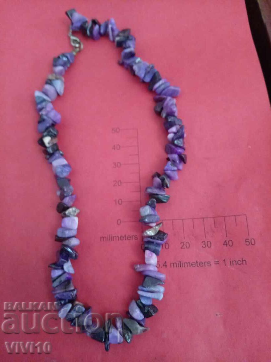 Antique amethyst necklace with price 50.00 BGN | € 25.56