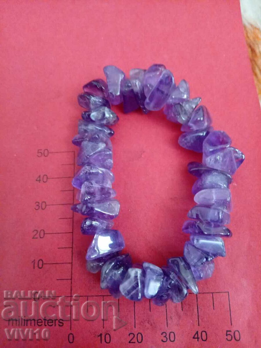 Старинна гривна от аметист