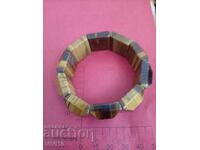 Antique tiger's eye bracelet