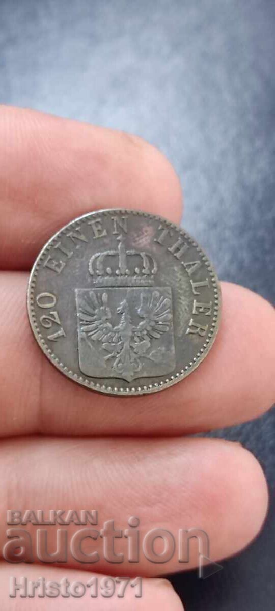 3 πφένιγκ 1855 με τιμή 30.00 BGN | € 15.34