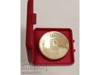 250 франка 1976 г. Белгия сребро . Надпис на френски