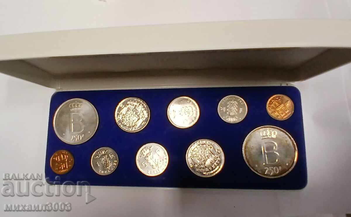 BELGIAN COIN SET 1976 BELGIAN COIN SET 1976