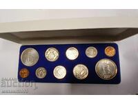 SET DE MONEDE BANCARE BELGIA 1976