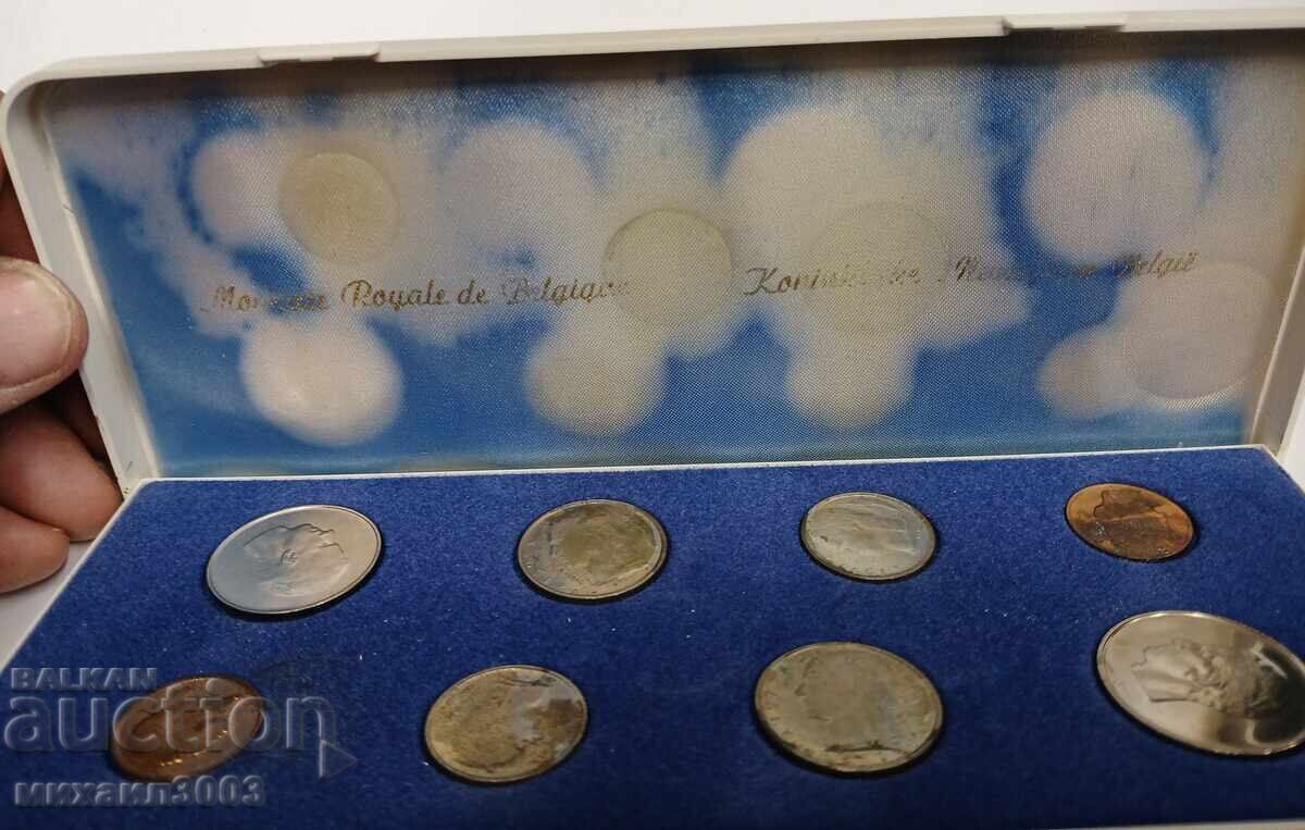 Аукцион БАНКОВ СЕТ МОНЕТИ БЕЛГИЯ 1977