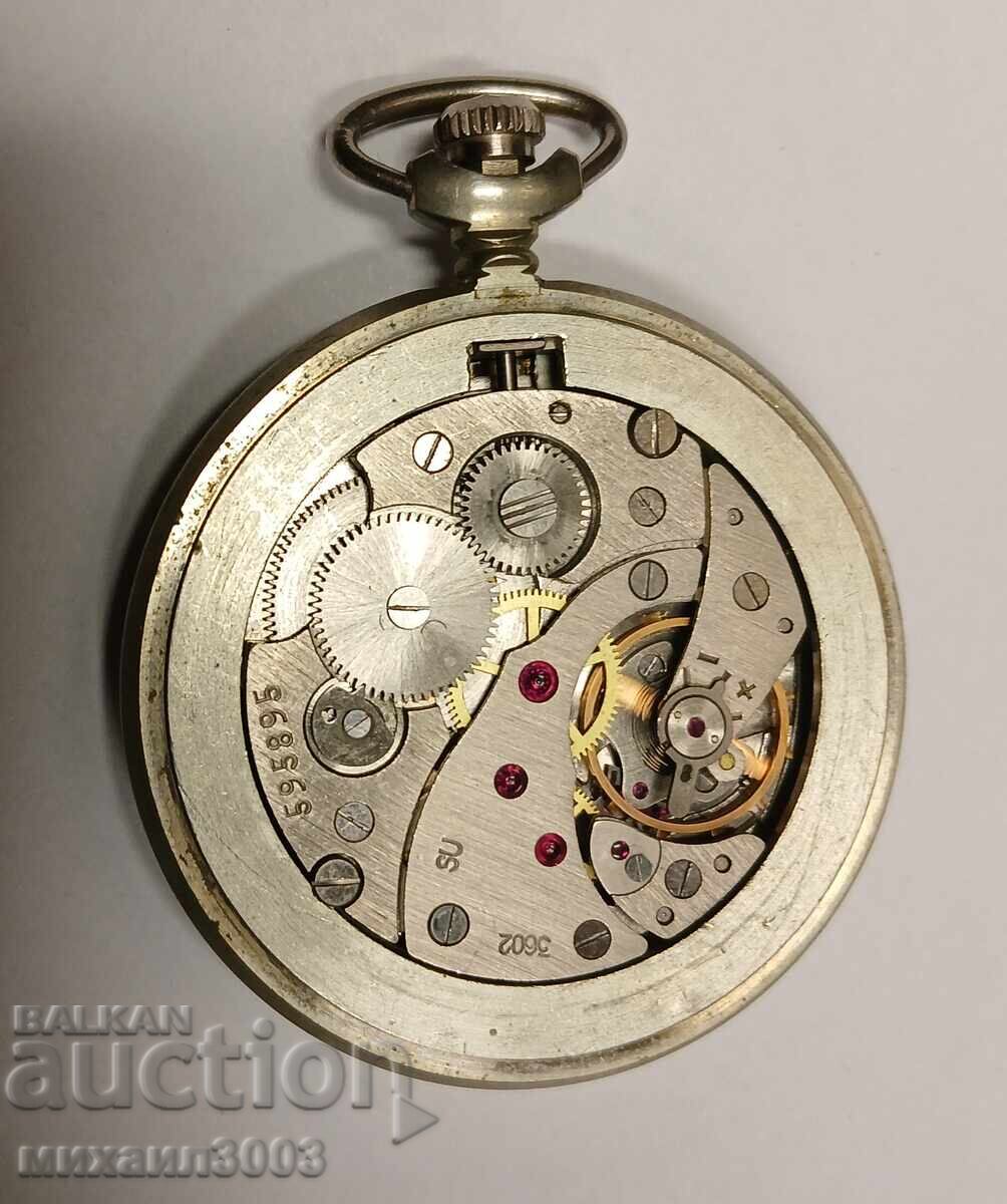 THE MOLNI SOVIET POCKET WATCH - 5