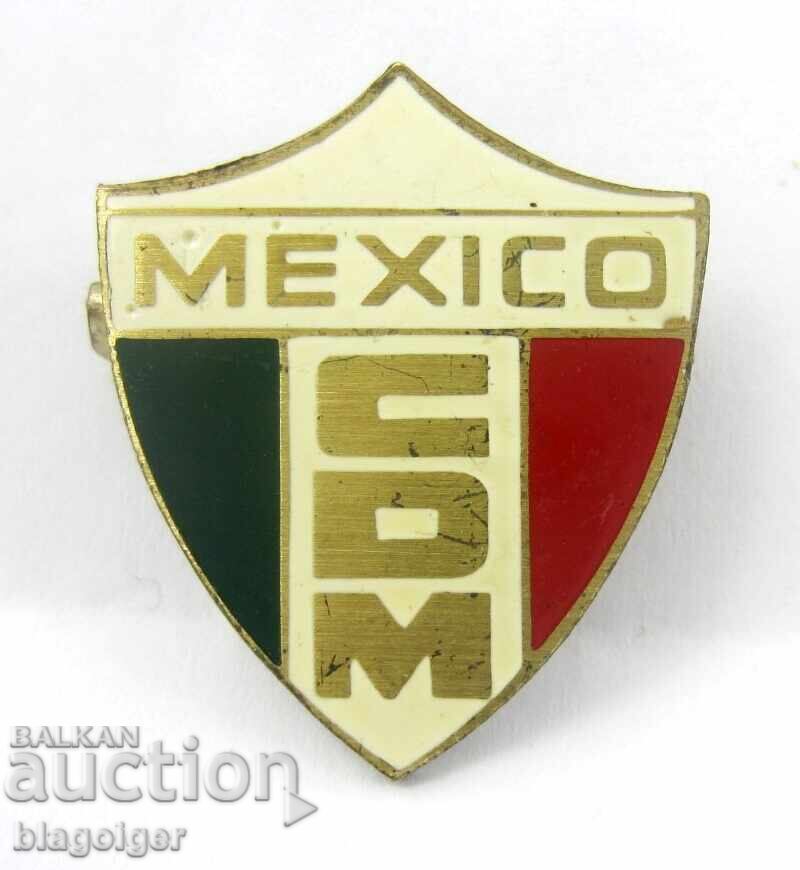 Auction  Football - CDM FC - Mexican Football Team - Old Badge