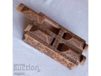 Ποιμενική ξυλογλυπτική. Παλιά θήκη