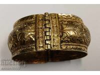 Brățară bulgărească de renaștere, șașan, cu aurire