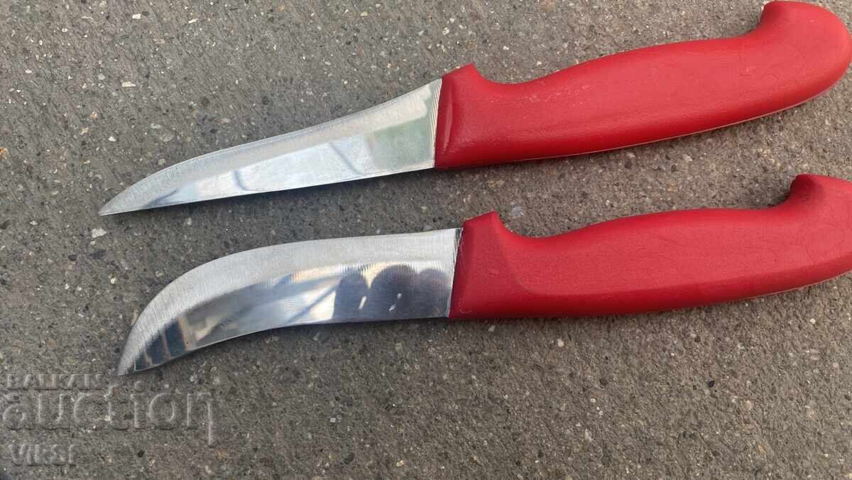 Професионални месарски ножове за обезкостяване и дране к-кт с цена 22.50 лв. | € 11.50