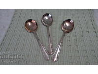 Large English Silver-Plated Spoons
