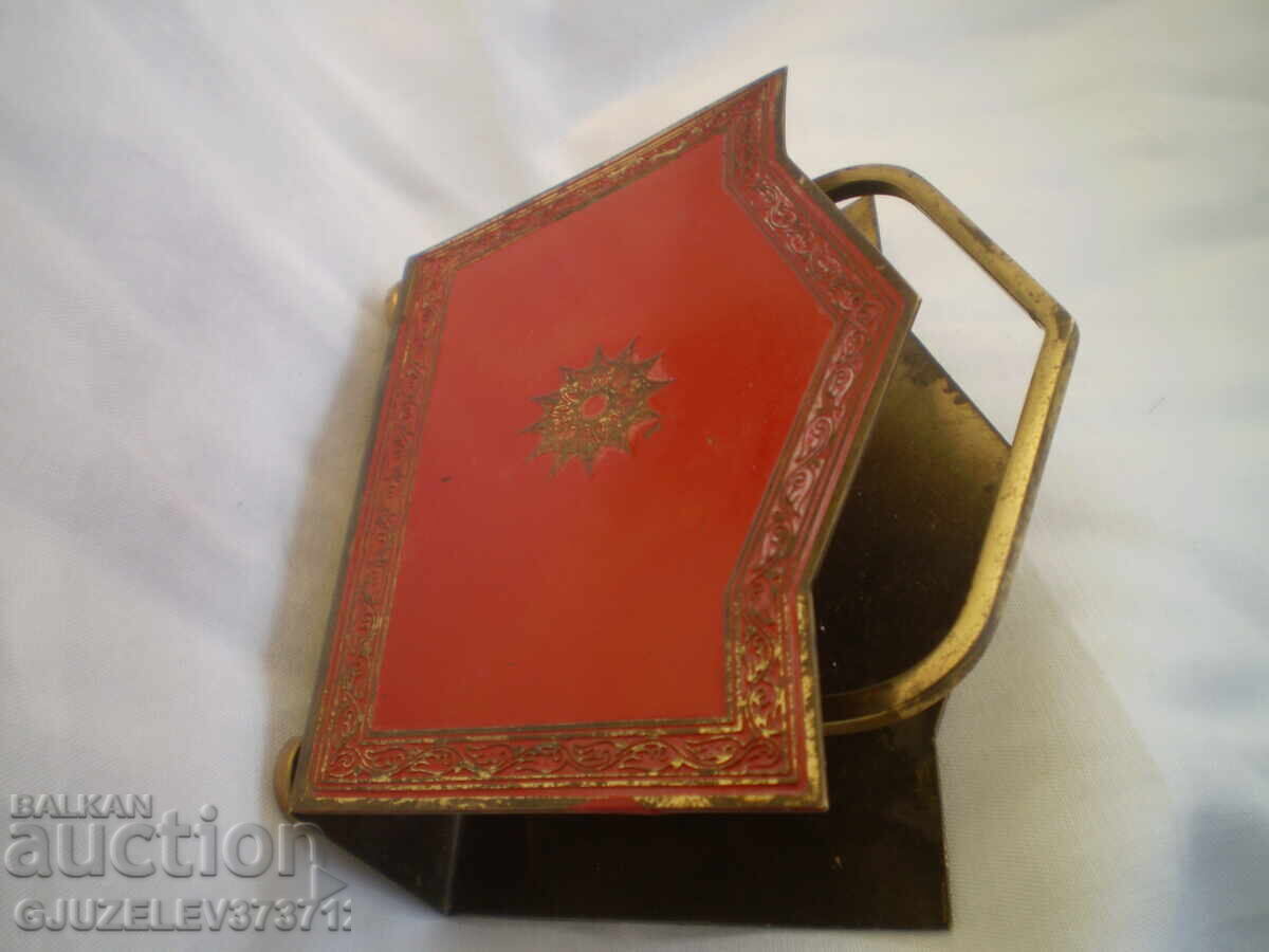 Δημοπρασία 19ος αιώνας Σπάνιος διοργανωτής επιστολών, σημειώσεων ορείχαλκος μπρούντζος