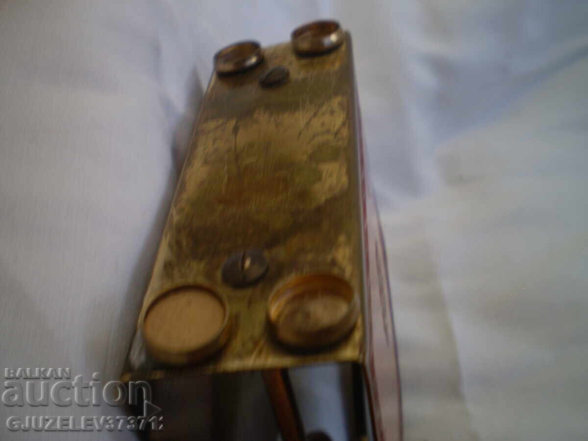 19ος αιώνας Σπάνιος διοργανωτής επιστολών, σημειώσεων ορείχαλκος μπρούντζος - 7