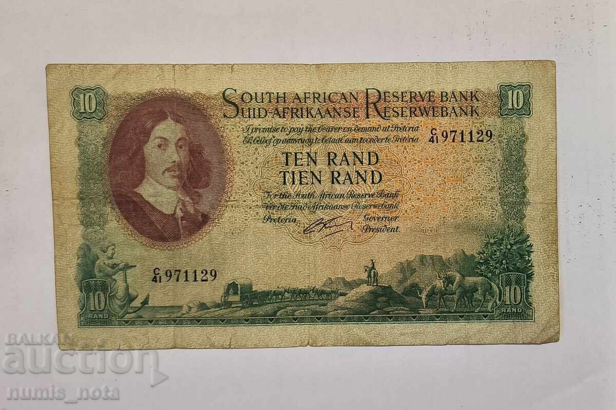 Africa de Sud 10 Rand 1962 - 1965 Africa de Sud 10 Rand 1962 - 1965