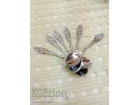 Set of 6 lace spoons with markings