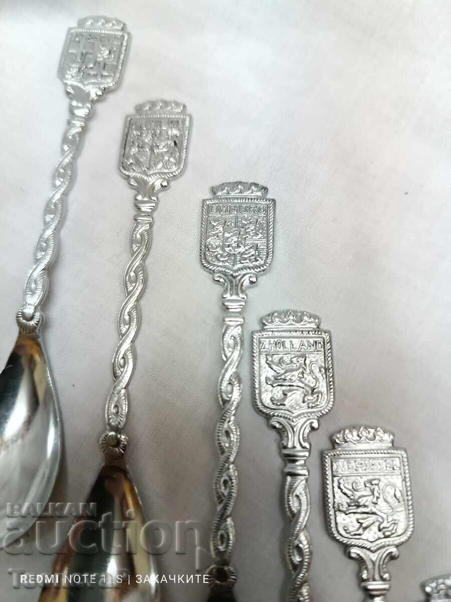 Delivery of Eight collectible spoons Delivery of Eight collectible spoons