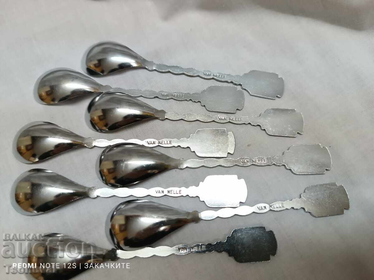 Eight collectible spoons - 7 Eight collectible spoons - 7