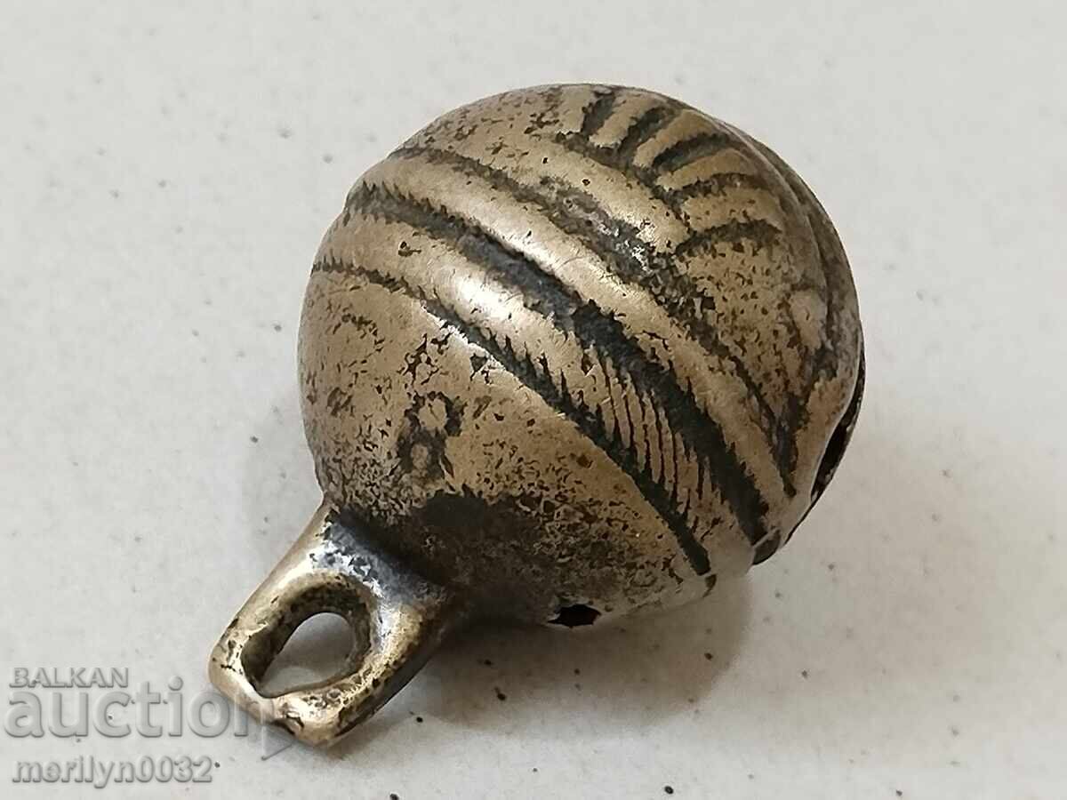 Δημοπρασία Χάλκινο κουδούνι καροτσιού αλόγου - 19ος αιώνας