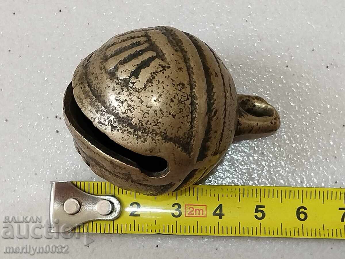 Χάλκινο κουδούνι καροτσιού αλόγου - 19ος αιώνας - 5