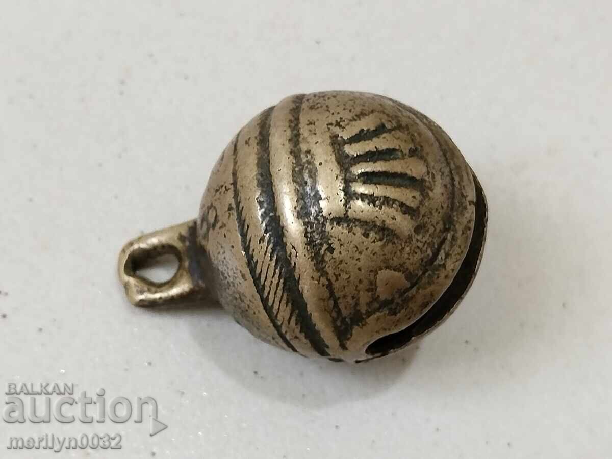 Χάλκινο κουδούνι καροτσιού αλόγου - 19ος αιώνας - 6