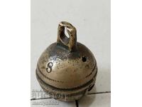 Clopot de căruță de cai tip nucă din bronz - secolul al XIX-lea
