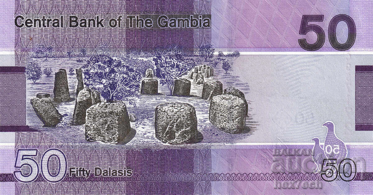 Δημοπρασία ❤️ ⭐ Γκάμπια 2023 50 Ντάλας UNC νέο ⭐ ❤️