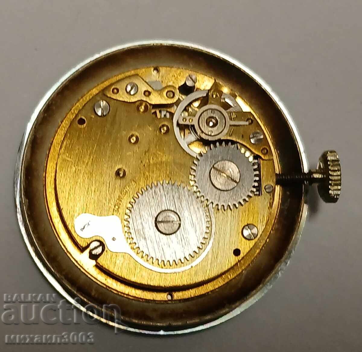 ПОЗЛАТЕН ШВЕЙЦАРСКИ МЪЖКИ РЪЧЕН МЕХАНИЧЕН ЧАСОВНИК - 7