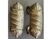 6118 Bulgaria pereche brățări renascentiste tip "rogatki" rare de găsit