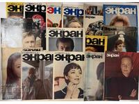 Soviet Screen Magazine 1973 and 1974 - 15 pieces