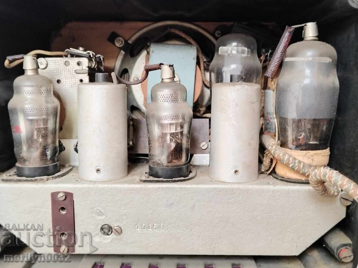 Old radio "Kl. Voroshilov 504", radio apparatus - 5