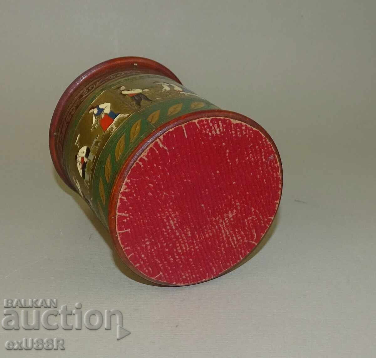 Διαφημιστικό κουτί τσιγάρων Bulgartabac ορείχαλκου δεκαετία 1960 - 7